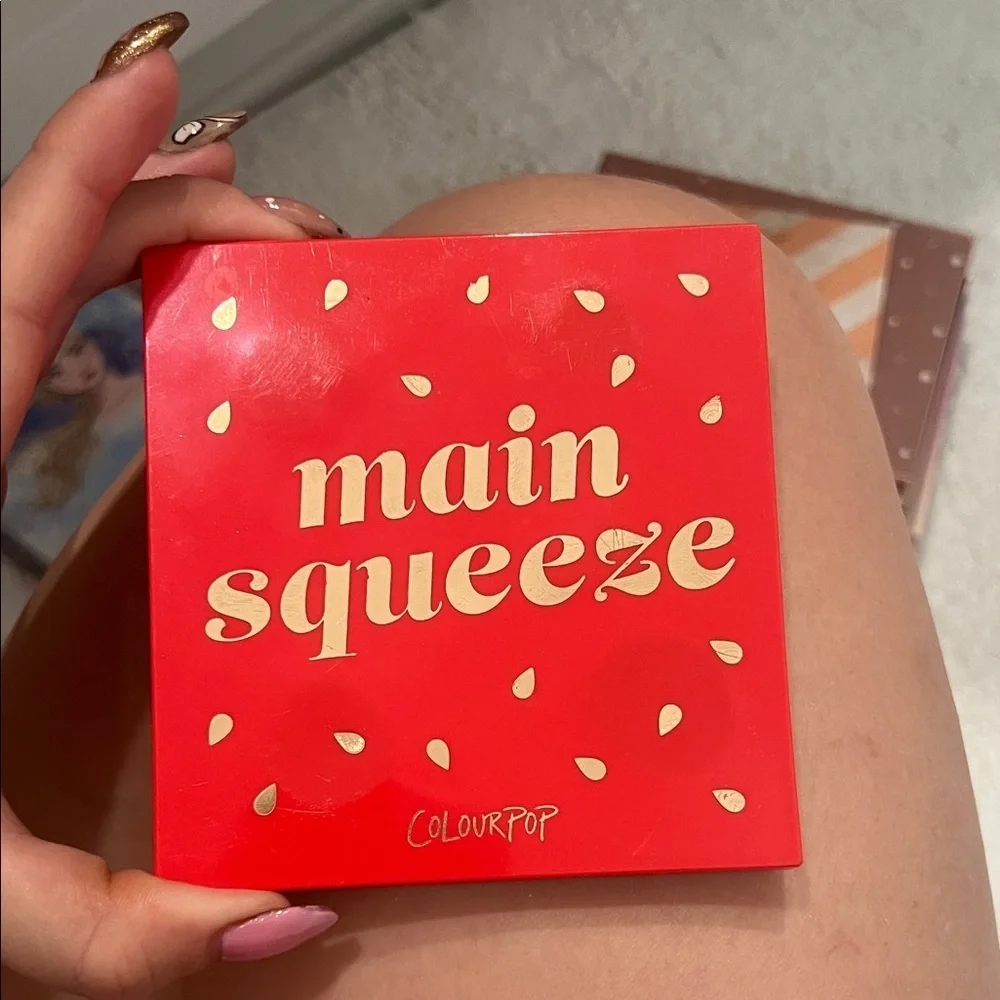 ColourPop Main Squeeze Palette - Bold Red Hues